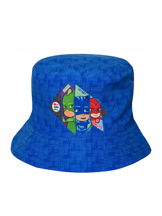 Stamion Παιδικό Καπέλο Bucket Υφασμάτινο Pj Masks Μπλε