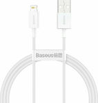 Baseus Superior Series USB-A la Cablu Lightning Alb 1m (CALYS-A02)