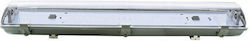 Elvhx Single-Ended Outdoor Lighting Batten T8 with 1 Slot for LED Lamp 120cm