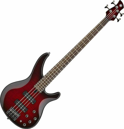 Yamaha 4χορδο Ηλεκτρικό Μπάσο TRBX 604FM Dark Red Burst