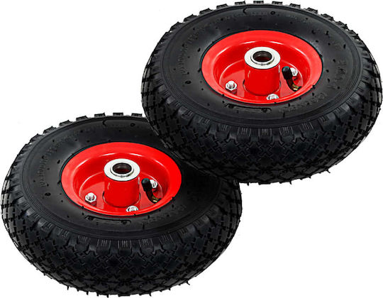 vidaXL 142973 Ρόδες από Καουτσούκ 2τμχ x82mm