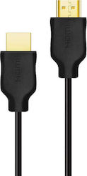 Philips HDMI 2.0 Cable HDMI male - HDMI male 1.5m Black