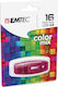 Emtec C410 Color Mix 16GB USB 2.0 Stick Rot