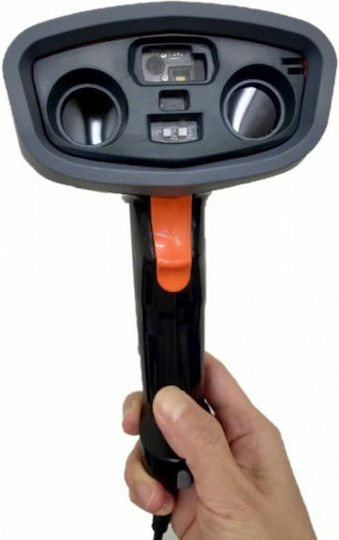 Scantech VM200 Scanner portabil Cu fir cu capacitate de citire a codurilor de bare 2D și QR