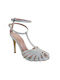 Alessandra Paggioti Women's Sandals 50050 with Ankle Strap White