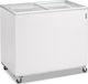 Tefcold -p Stehender Selbstbedienungstiefkühler mit 2 Türen 296Es H101xW63xH89.2cm