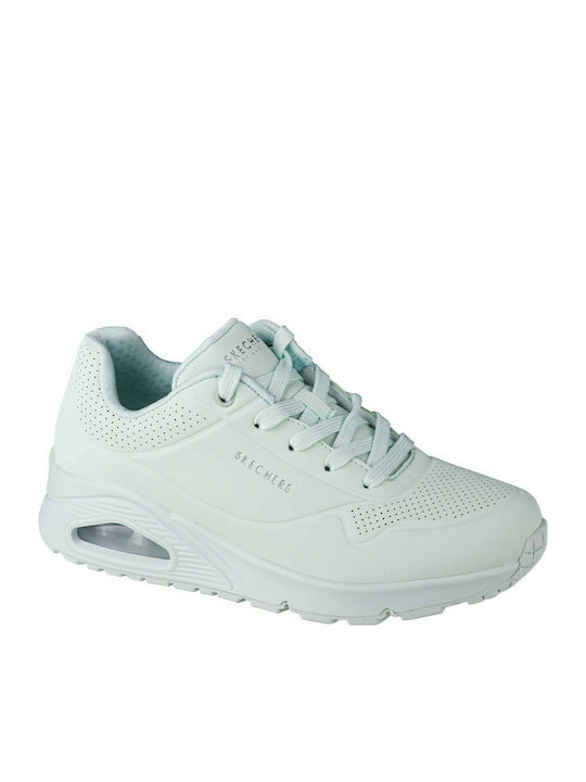 Skechers Uno Frosty Kicks Femei Sneakers Albe