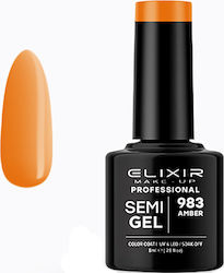 Elixir Semi Gel Halb-permanenter Nagellack Ambe...