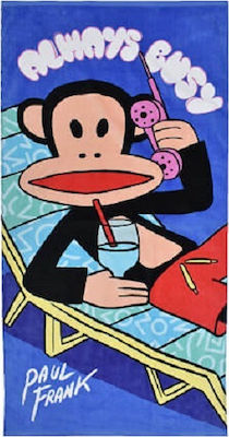 Paul Frank Always Busy Kids Beach Towel 140x70cm