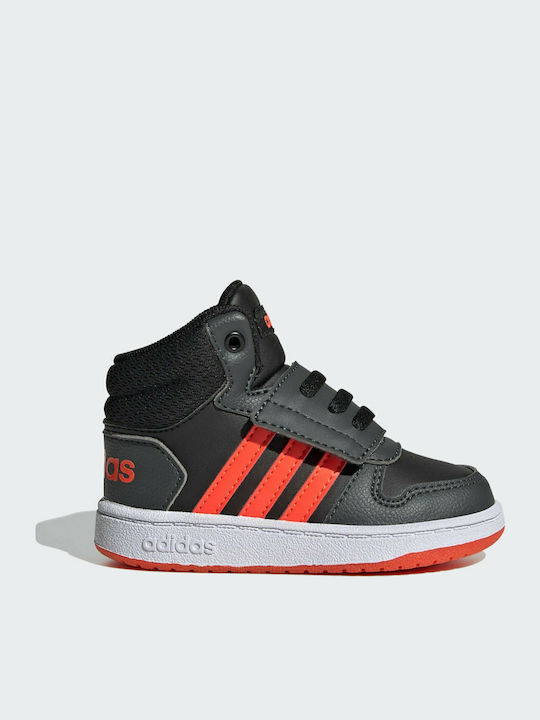 adidas Hoops Mid Αθλητικά Παιδικά Παπούτσια Μπάσκετ με Σκρατς