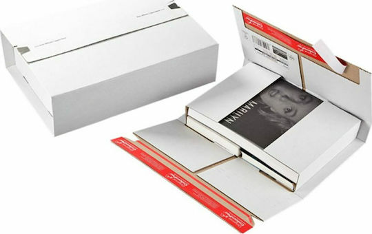 Dinkhauser Kartonagen Packaging Box W30.5xD23xH9.2cm 10pcs White
