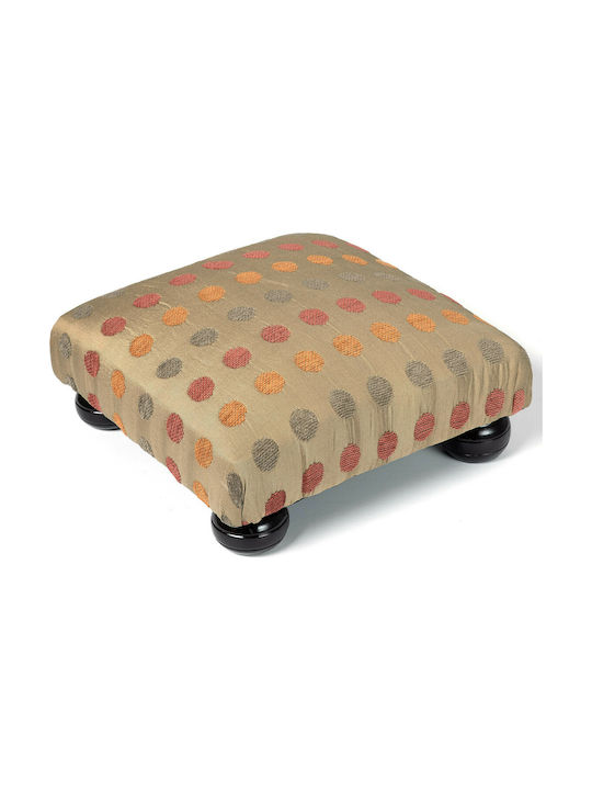 Stool Footstool Upholstered with Fabric 602 Που...