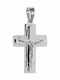 Oxzen Men's Steel Cross Without Chain