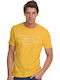 Splendid Men's Short Sleeve T-shirt Yellow