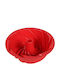Keskor Backform Torte Silikon 24x8x8cm Red 1cm