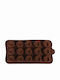 Keskor Backform Pralinen Silikon 15 Plätze 21x10.2cm 1cm