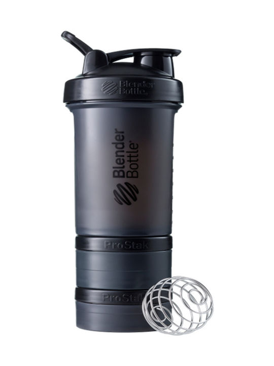Blender Bottle Prostak Shaker Πρωτεΐνης 650ml Πλαστικό Μαύρο