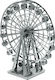 Fascinations Μεταλλική Φιγούρα Μοντελισμού Ferris Wheel 9.1x7.5x3.3εκ.