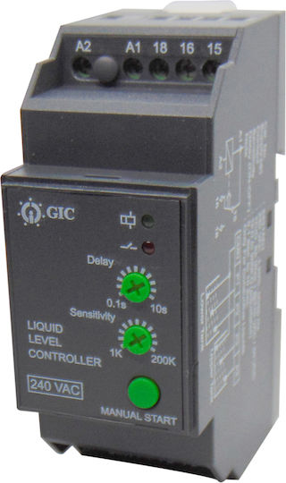GIC Niveausteuerungsrelais Misc Industrielle Gebäudeausrüstung 240V Leitfähiges Flüssigkeitsstandsüberwachungsrelais 2Stück 4421AD1
