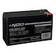 NOD LAB 12V-7.2AH UPS Batterie mit Kapazität 7.2Ah und Spannung 12V 1Stück