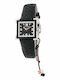 Laura Biagiotti Women's Watch with Black Leather Strap