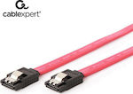Cablexpert 7-Pin SATA III - 7-Pin SATA III Cable 50cm Κόκκινο (CC-SATAM-DATA)