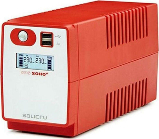 Salicru SPS 500 SOHO+ UPS Off-Line 300VA 300W с 2 Schuko Гнезда