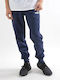 Essentials Jogginghose mit Gummizug Marineblau