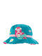 Stephen Joseph Kids' Hat Bucket Fabric Mermaid Turquoise