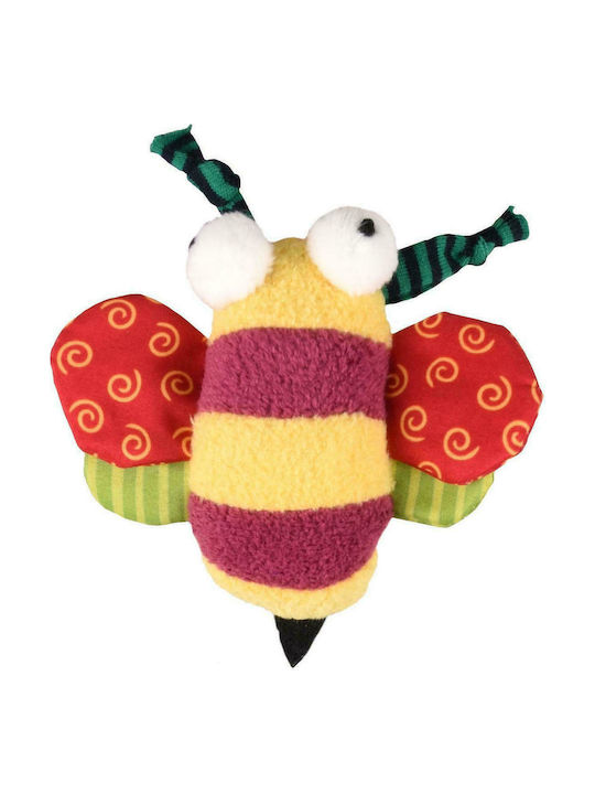 Flamingo Yowly Bee Cat Toy with Catnip 11εκ.