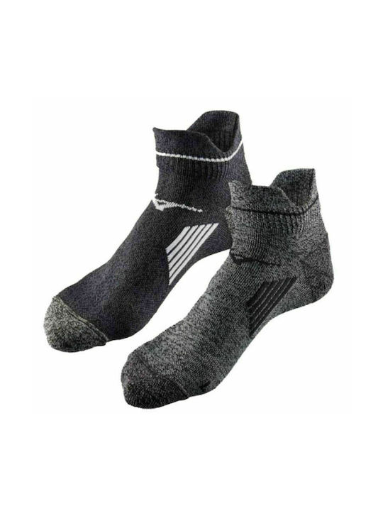 Mizuno Active Training Running Κάλτσες Πολύχρωμες 2 Ζεύγη