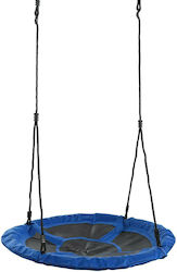 Fabric Hanging Swing Nest King 98x98x98cm for 3+ years Blue