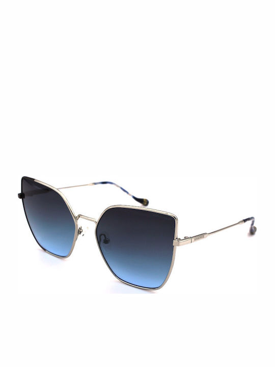 Borbonese Gemini Women's Sunglasses with Silver Metal Frame GEMINI 08