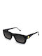 Borbonese Apollo Sunglasses with Black Plastic Frame and Black Gradient Lens APOLLO 01