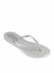 Ilse Jacobsen Women's Flip Flops Silver CHEERFUL01-71