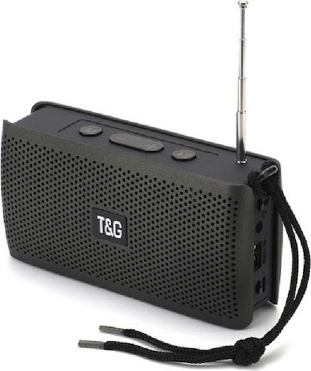 TG282 Ηχείο Bluetooth 5W με Ραδιόφωνο και Διάρκεια Μπαταρίας έως 4 ώρες Μαύρο