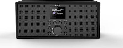 Xoro DAB 700 IR Tabletop Radio Electric DAB+ with Bluetooth and USB Black