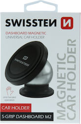 Swissten Mobile Phone Holder Car S-GRIP DASHBOARD M2 with Magnet Black