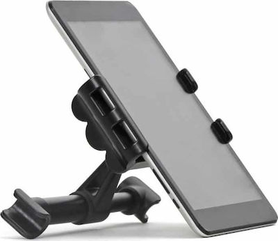 Omega Mobile Phone Holder and Tablet Car OUCHR with Adjustable Hooks Black