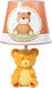 Keskor Kids Portable Lamp Bear Brown 20x20x31εκ.