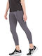 121WTH-955 Formare Colanti de femei Cropped Colanti Gri