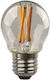 Eurolamp LED Lampen für Fassung E27 und Form G45 Warmes Weiß 250lm 1Stück