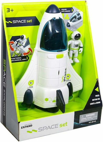 Zita Toys Космически автобус и астронавт Самолетче за 3++ Години