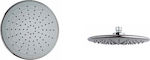 Paini Plastic Round Showerhead Silver Ø24cm 50CR759G5TB24E