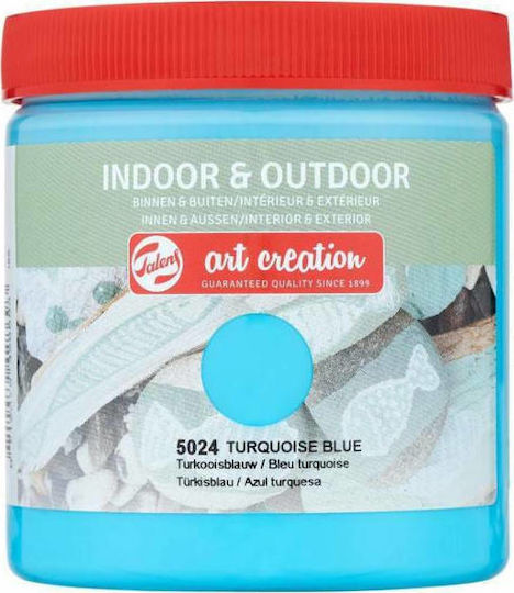 Royal Talens Vintage Chalk Paint Χρώμα Κιμωλίας 5024 Turquoise Blue 250ml 423650240