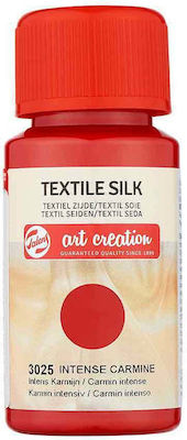 Royal Talens Art Creation Textile Silk Υγρό Χρώμα Χειροτεχνίας Κόκκινο για Ύφασμα 3025 Intense Carmine 50ml