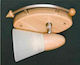 Inlight Single Spot with Socket E14 in Beige Color