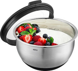 Gefu Stainless Steel Mixing Bowl Capacity 1lt with Diameter 19cm and Height 11.2cm.