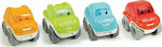 Baby Clementoni Vehicle Run and Roll - Αυτοκινητάκια for 10++ Months (Various Designs/Assortments of Designs) 1pc