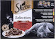 Sheba Selection in Sauce Wet Food for Adult Cats In Pouch with Chicken Juicy Flavors 12pcs 85gr